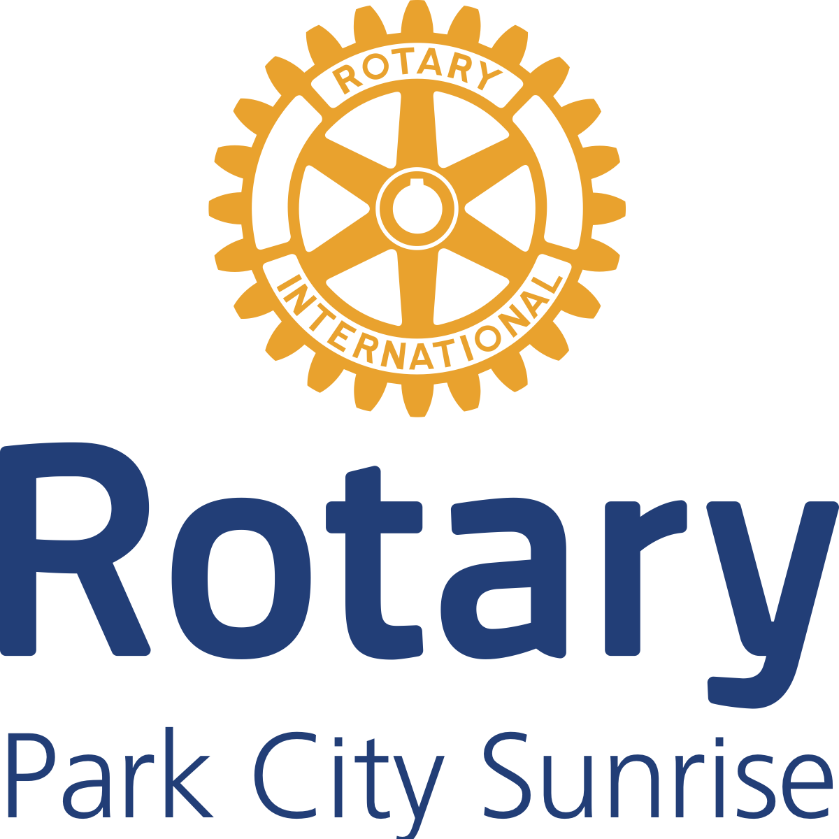 Park City Sunrise Rotary logo
